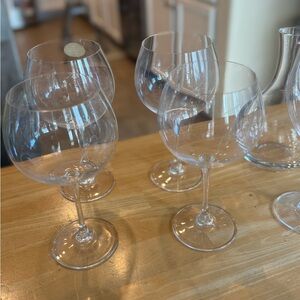 Waterford Crystal Wine Glass Set
